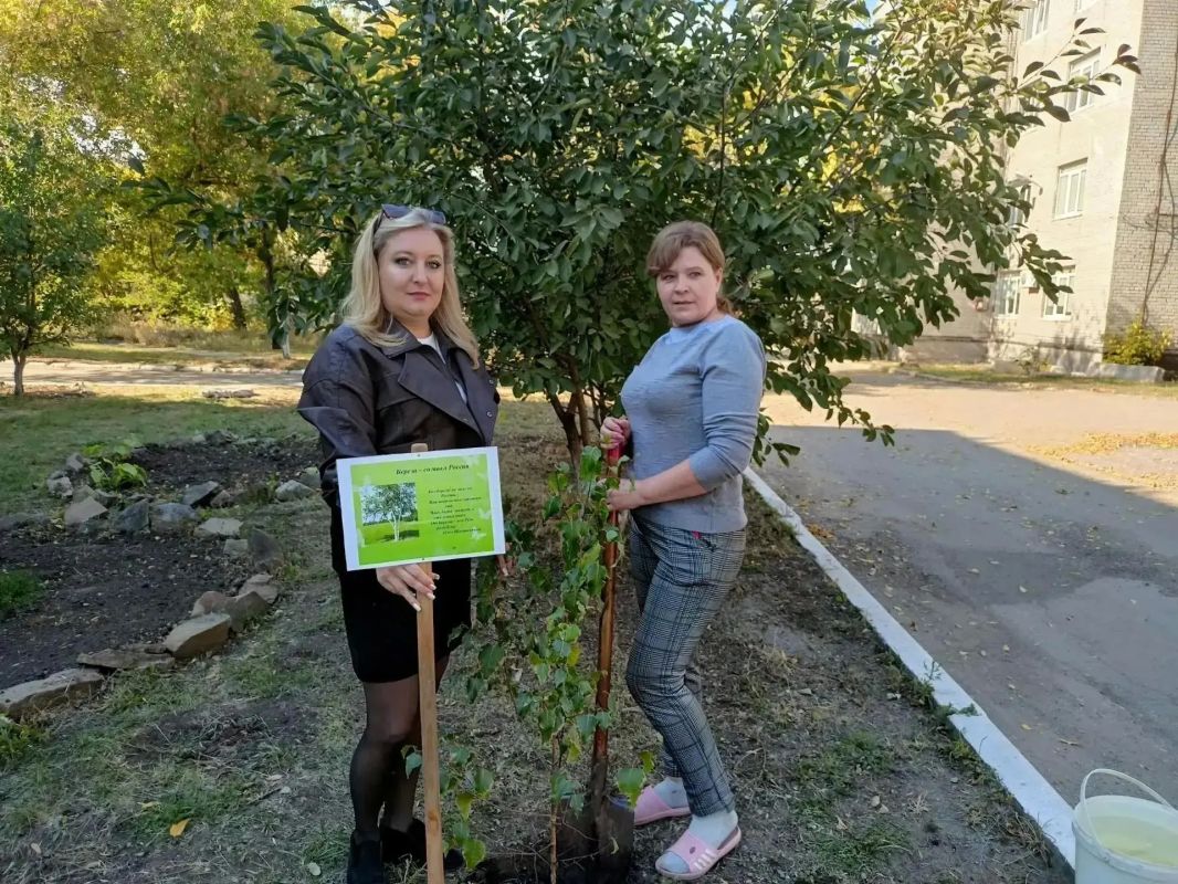 Озеленение территории и социальная интеграция: в Макеевке прошла акция «Не словом, а делом!» Озеленение территории и социальная интеграция: в Макеевке прошла акция «Не словом, а делом!»