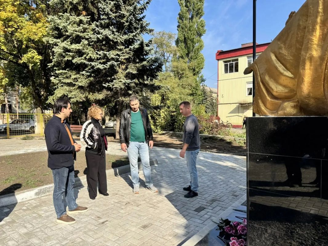 В Ждановке активно реализуется проект по созданию Аллеи памяти Героев