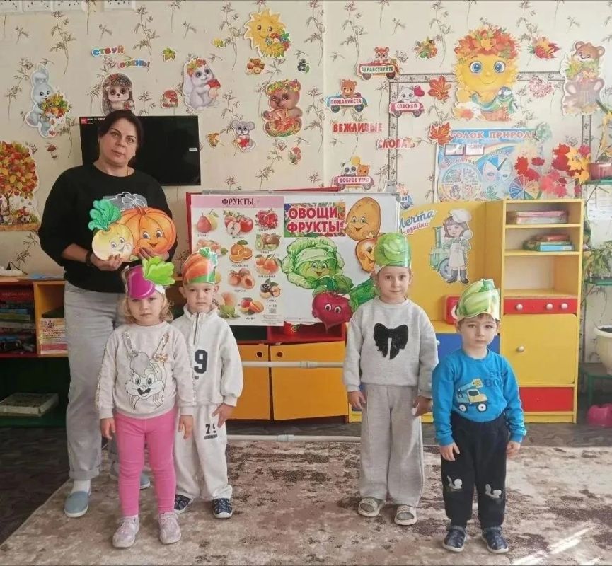 Уроки осени: в Кировском провели познавательное занятие для малышей