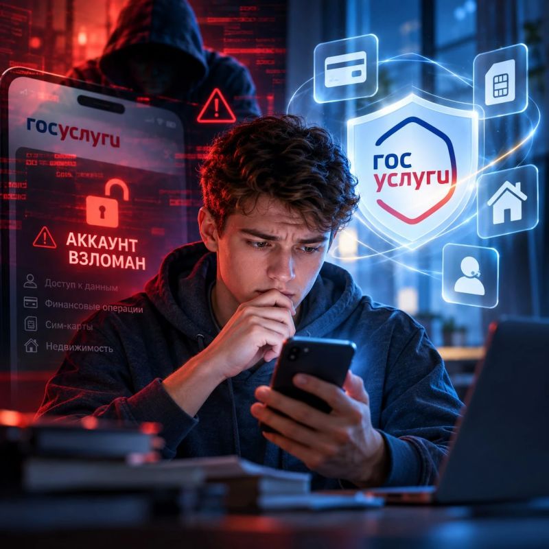 Твои Госуслуги взломаны. Теперь лишь от правильных действий зависит, сохранишь ты свои деньги или нет