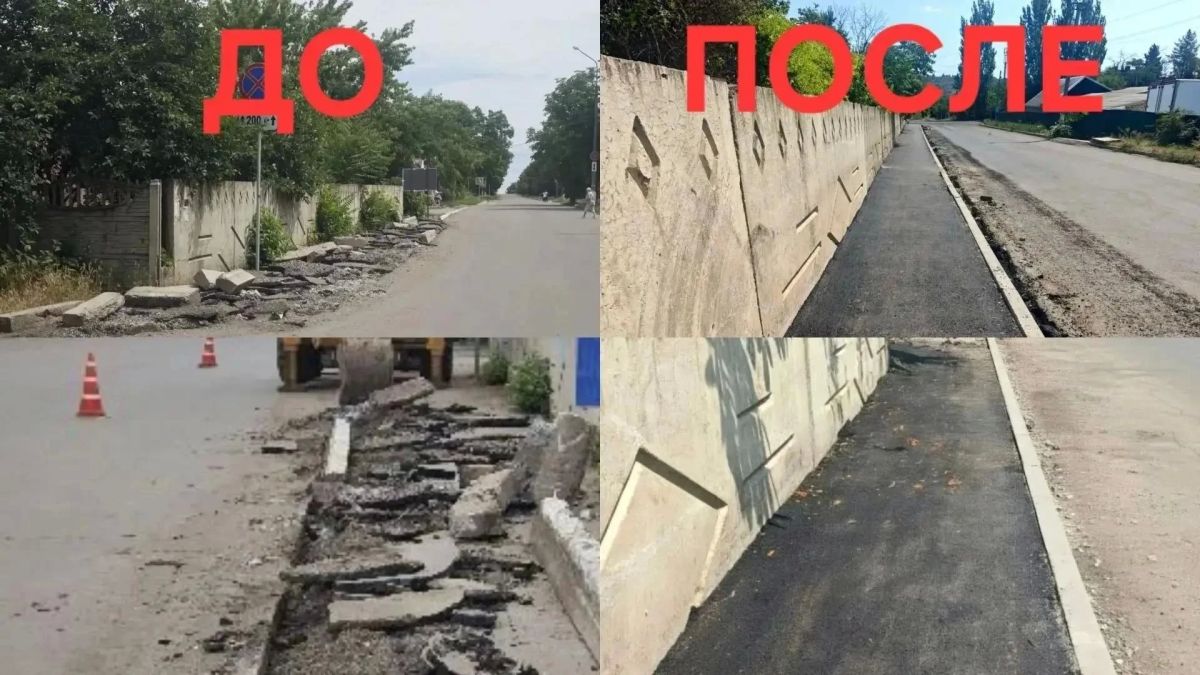 Дороги и пешеходные зоны в муниципальных образованиях республики продолжают преображаться благодаря системной поддержке регионов-шефов