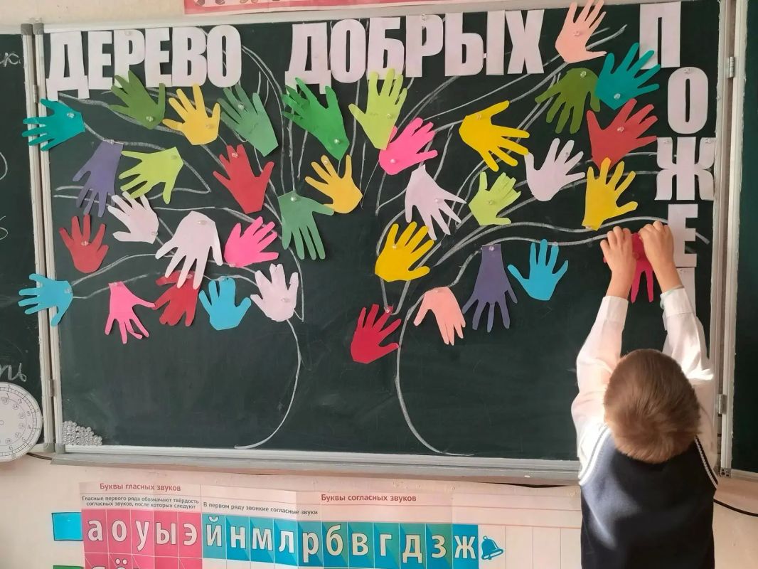 В рамках Всемирного дня психического здоровья и проекта «Дети Донбасса» в общеобразовательных организациях состоялась акция «Дерево добрых пожеланий» В рамках Всемирного дня психического здоровья и проекта «Дети Донбасса» в общеобразовательных организациях состоялась акция «Дерево добрых пожеланий»