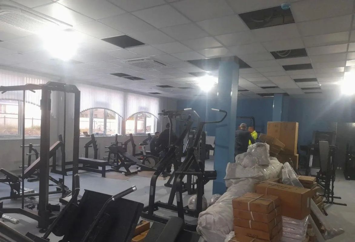 Хабаровский край установил новые тренажеры в физкультурно-оздоровительном комплексе Дебальцево Хабаровский край установил новые тренажеры в физкультурно-оздоровительном комплексе Дебальцево
