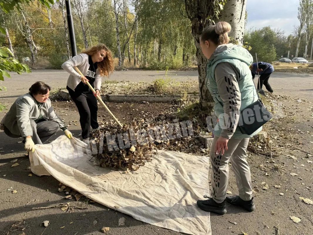 Субботник во всех районах Донецка! Субботник во всех районах Донецка!