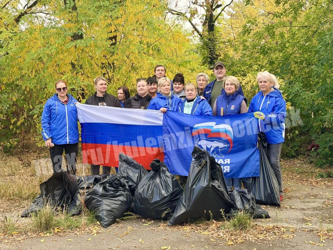 Субботник во всех районах Донецка!