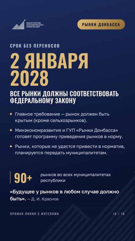 Продолжаем делиться итогами прямой линии Дмитрия Краснова! Продолжаем делиться итогами прямой линии Дмитрия Краснова!