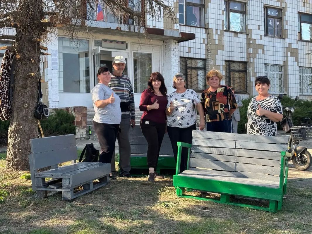 Созидаем вместе: в селе Кумачово продолжается благоустройство