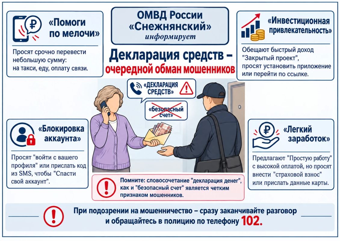 Сотрудники полиции уберегли пенсионера от потери 1,4 млн рублей и задержали курьера аферистов