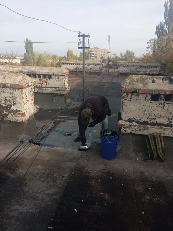 Содержание жилого фонда: текущие работы в городе Светлодарске Содержание жилого фонда: текущие работы в городе Светлодарске