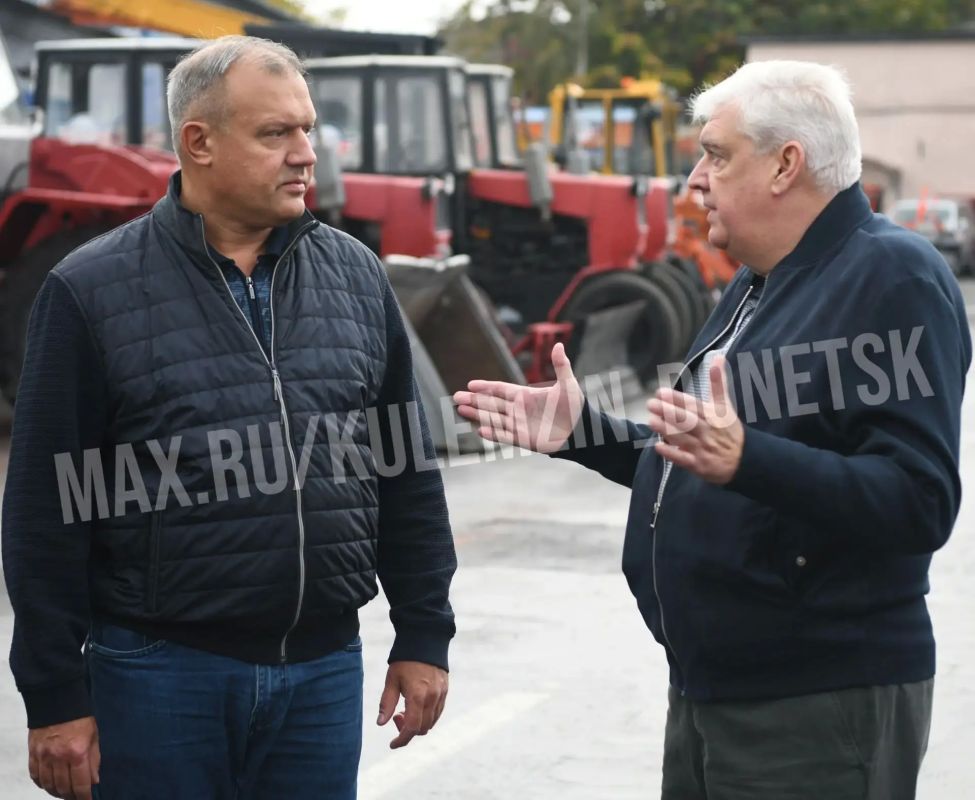 Глава Донецка Алексей Кулемзин проинспектировал готовность дорожных служб к зиме
