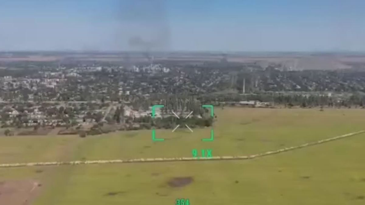 Кадры из освобожденного города Доброполье в ДНР опубликовало Минобороны России