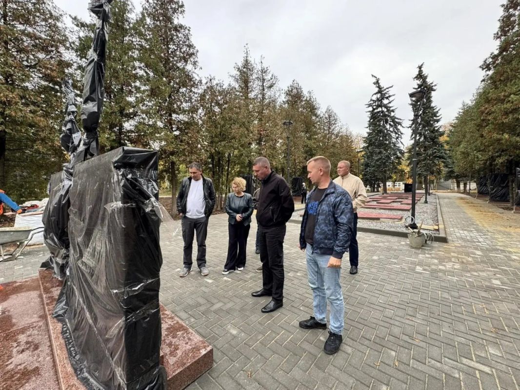 Реализация значимого проекта по созданию Аллеи памяти Героев в Ждановке приближается к своему завершению Реализация значимого проекта по созданию Аллеи памяти Героев в Ждановке приближается к своему завершению