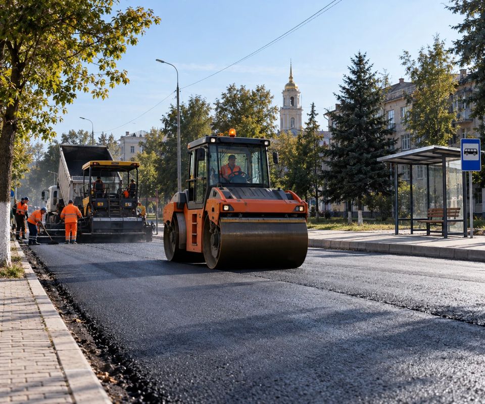 Более 26 тысяч квадратных метров дорог восстановлено в Дебальцево с начала 2026 года