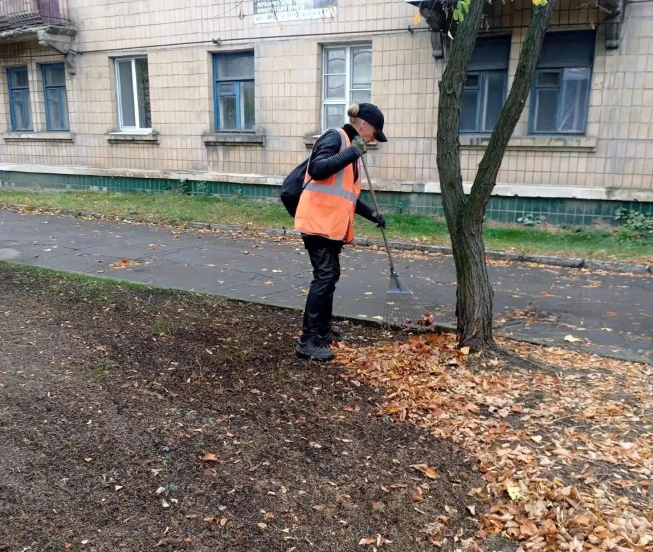 Коммунальщики Снежного продолжают благоустраивать территории общего пользования Коммунальщики Снежного продолжают благоустраивать территории общего пользования
