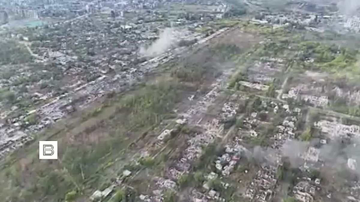 Минобороны опубликовало кадры из города Доброполье в Донбассе, об освобождении которого стало известно сегодня