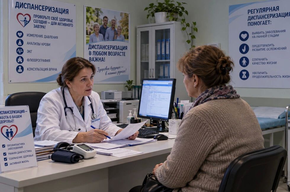 В ДНР почти 396 тыс. взрослых прошли диспансеризацию с начала года
