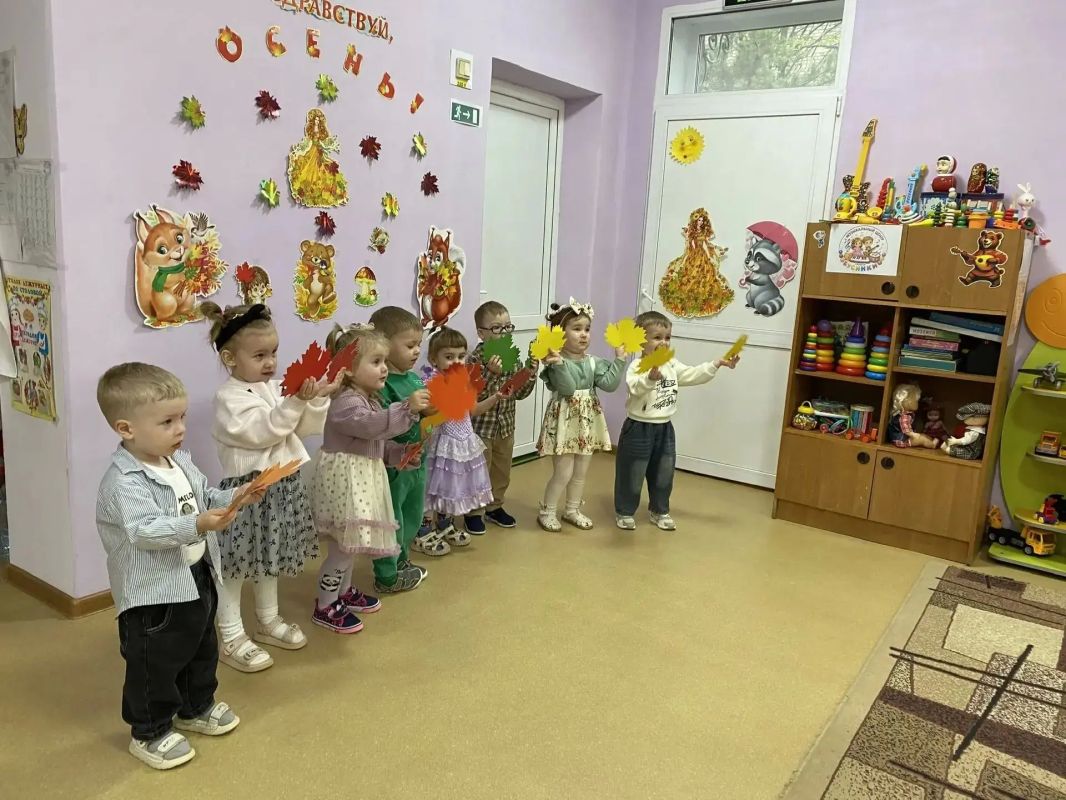 На минувшей неделе в гостях у дошколят детского сада № 3 «Радуга» гостила Осень