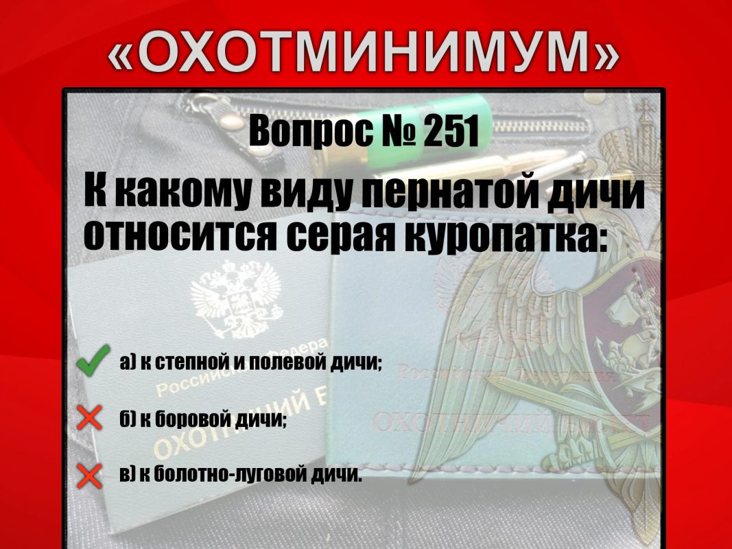 #Охотминимум #Охотминимум