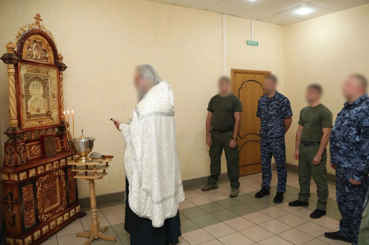 В Главном управлении ФСИН России по ДНР состоялось богослужение для личного состава В Главном управлении ФСИН России по ДНР состоялось богослужение для личного состава