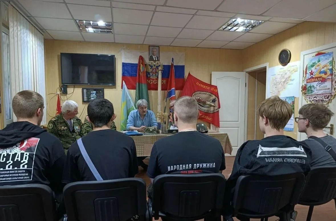 Урок мужества. Состоялась встреча с представителями Общероссийской общественной организацией «Российский Союз ветеранов Афганистана и специальных военных операций» Урок мужества. Состоялась встреча с представителями Общероссийской общественной организацией «Российский Союз ветеранов Афганистана и специальных военных операций»