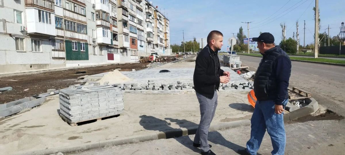 Благоустройство в Тельманово Благоустройство в Тельманово