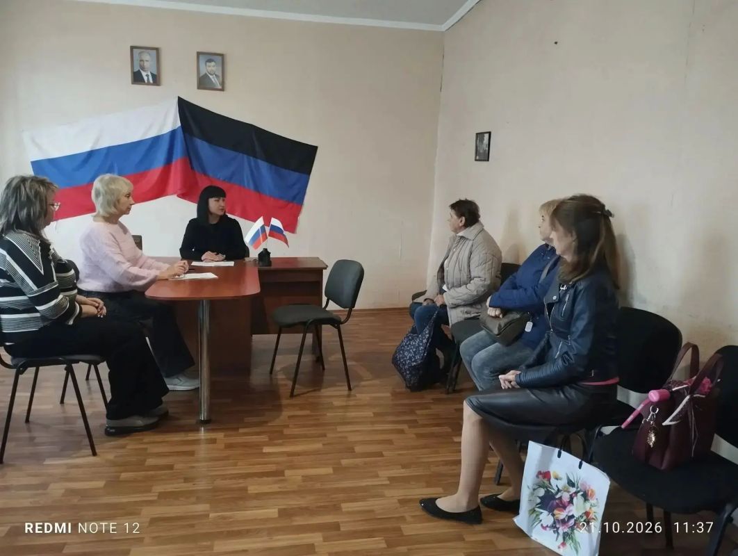Заместитель главы администрации муниципального образования Юлия Михайленко провела личный приём граждан в пгт Зуевка
