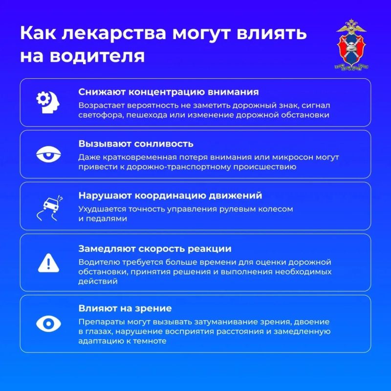 Как прием лекарств влияет на способность управлять транспортным средством Как прием лекарств влияет на способность управлять транспортным средством