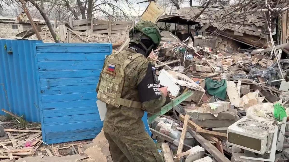 Следователями СК России зафиксированы очередные преступления ВФУ в отношении мирного населения ДНР