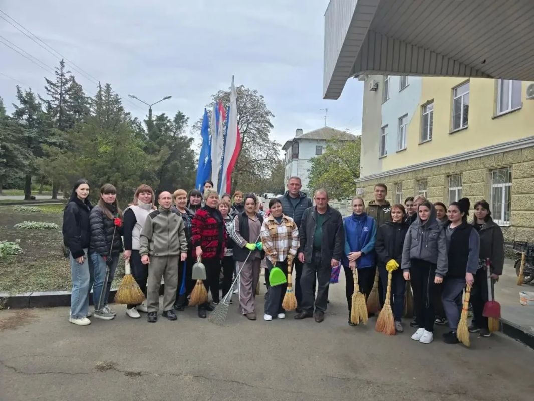 В городском округе Докучаевск стартовали работы по благоустройству