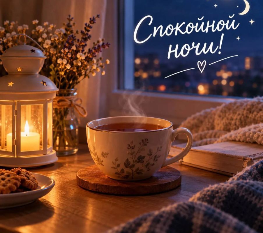 Спокойной ночи всем, кто сейчас смотрит нас! Пусть рядом всегда будут любовь, забота и люди, которые делают вас счастливыми!