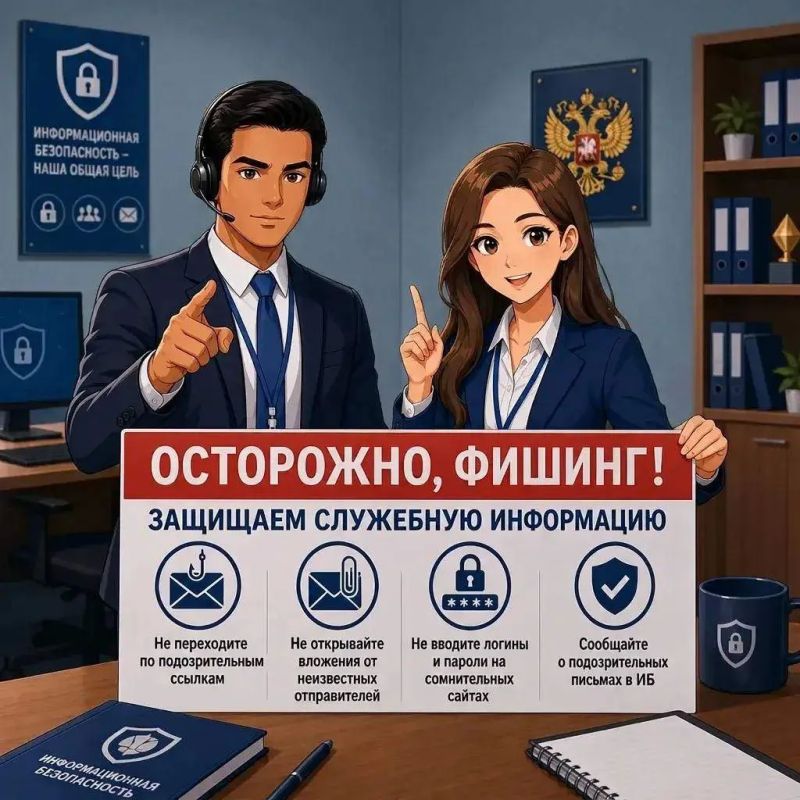 Василий Овчаров: Осторожно, фишинг: защищаем служебную информацию