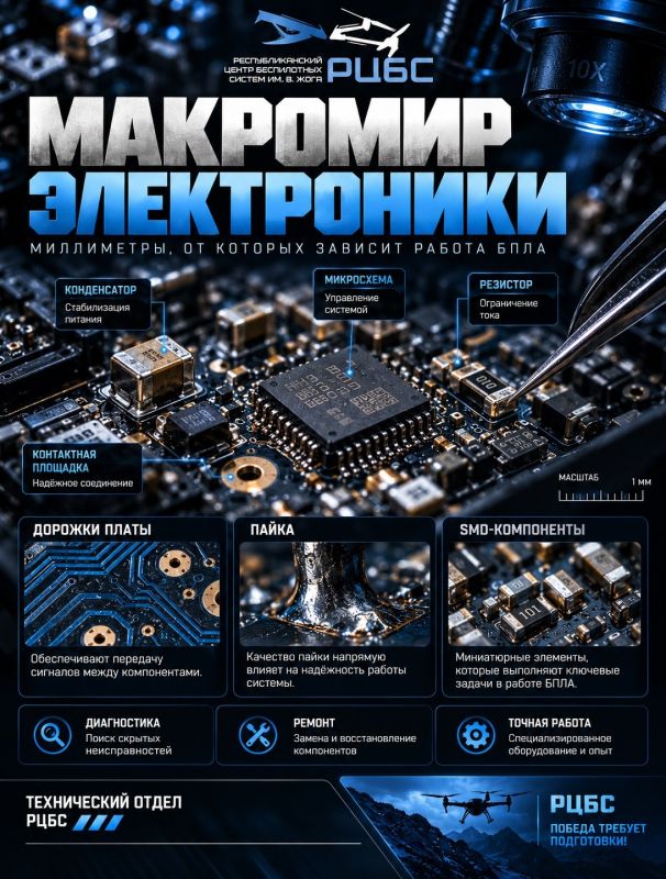 МИР ПОД УВЕЛИЧЕНИЕМ. То, что кажется небольшой электронной платой, под увеличением превращается в целый мир