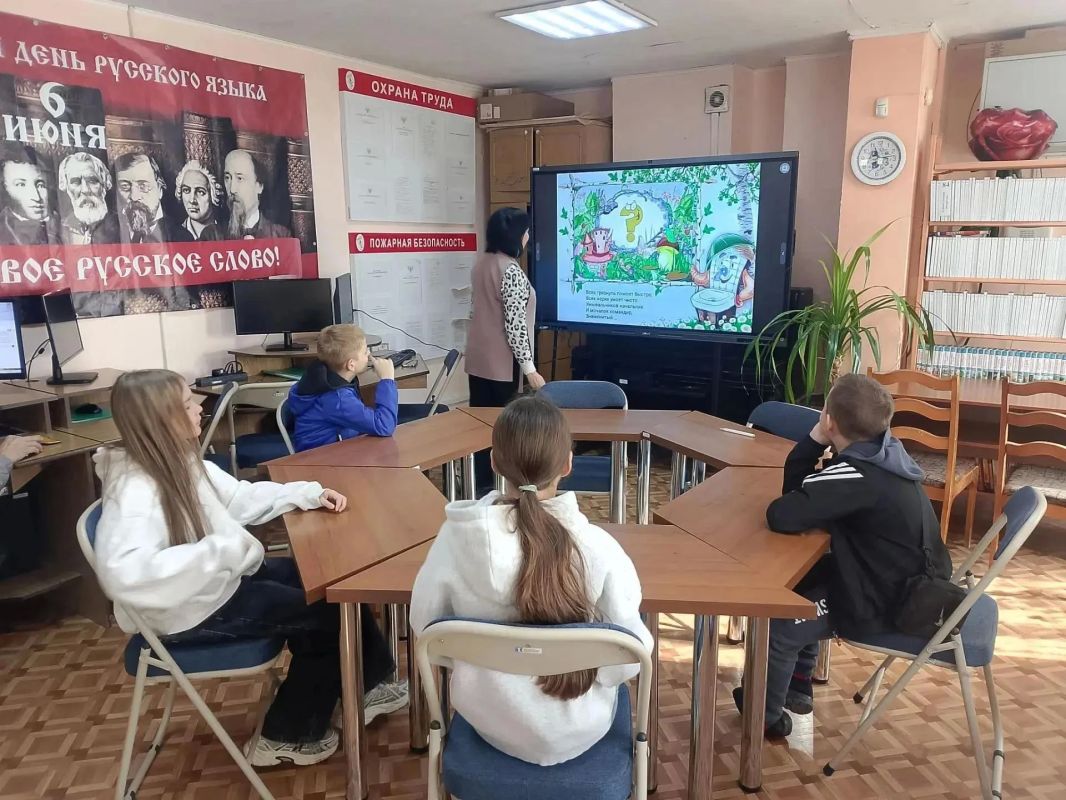 Очередное заседание клуба юных любителей чтения «Совенок» получилось очень домашним и уютным