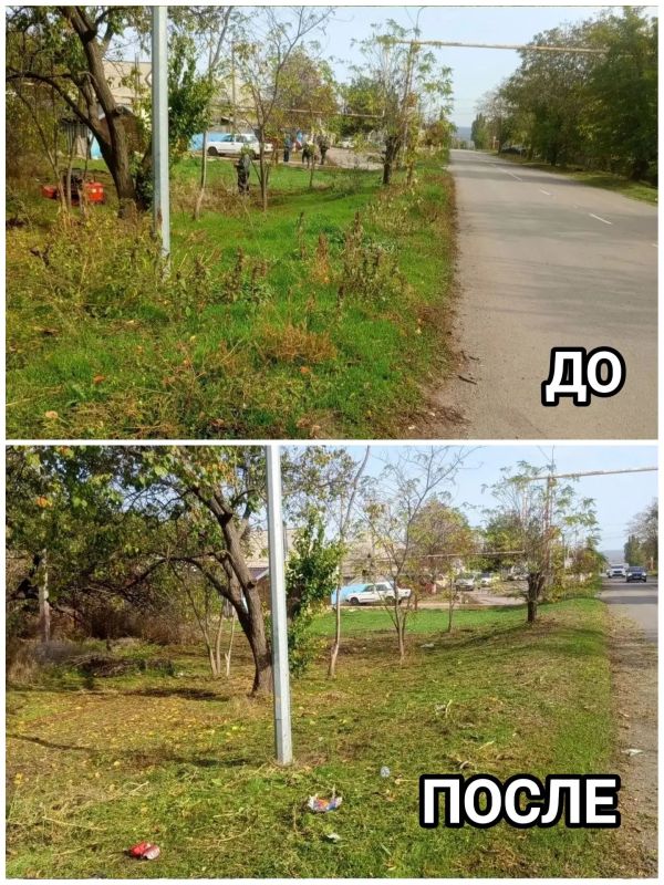 Забота о чистоте Старобешево: комплексные работы по благоустройству Забота о чистоте Старобешево: комплексные работы по благоустройству
