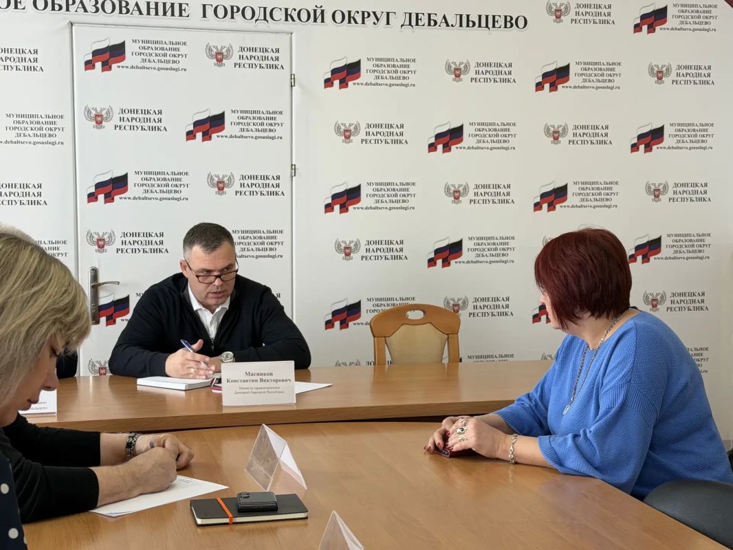 Константин Масников: Посетил Дебальцевский округ в рамках кураторства Константин Масников: Посетил Дебальцевский округ в рамках кураторства