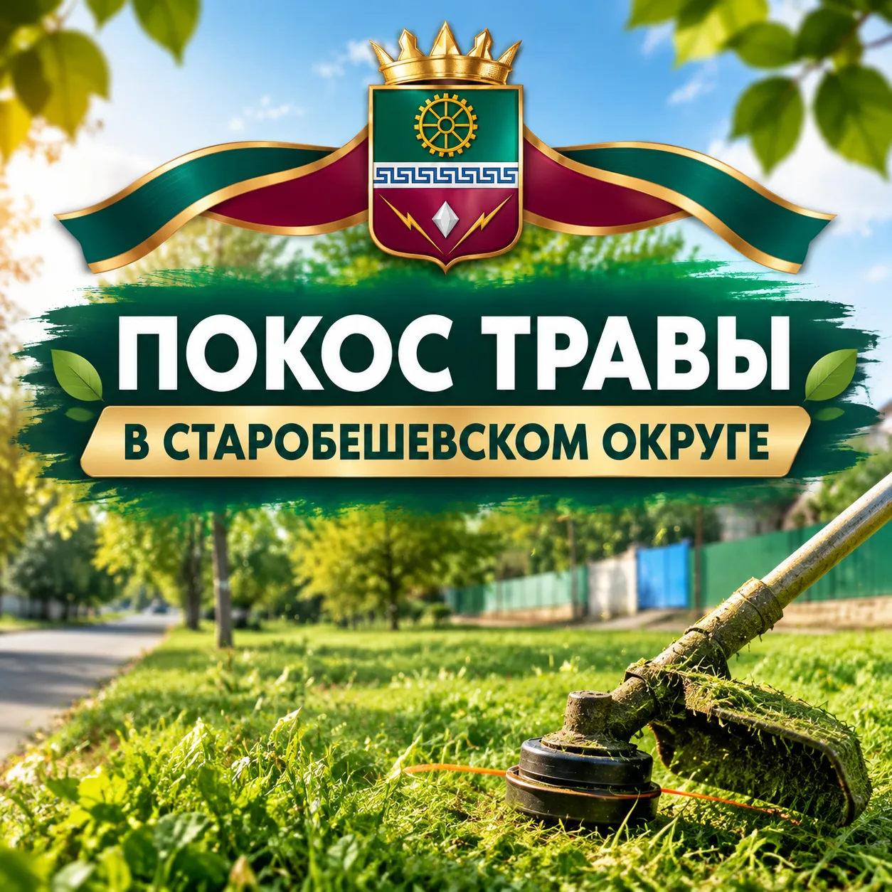 Забота о чистоте Старобешево: комплексные работы по благоустройству