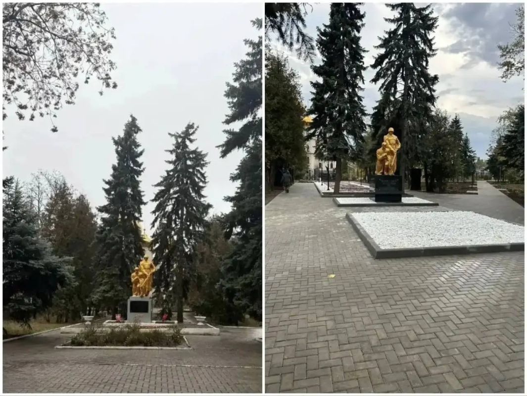 В Ждановке завершено создание Аллеи памяти Героев В Ждановке завершено создание Аллеи памяти Героев