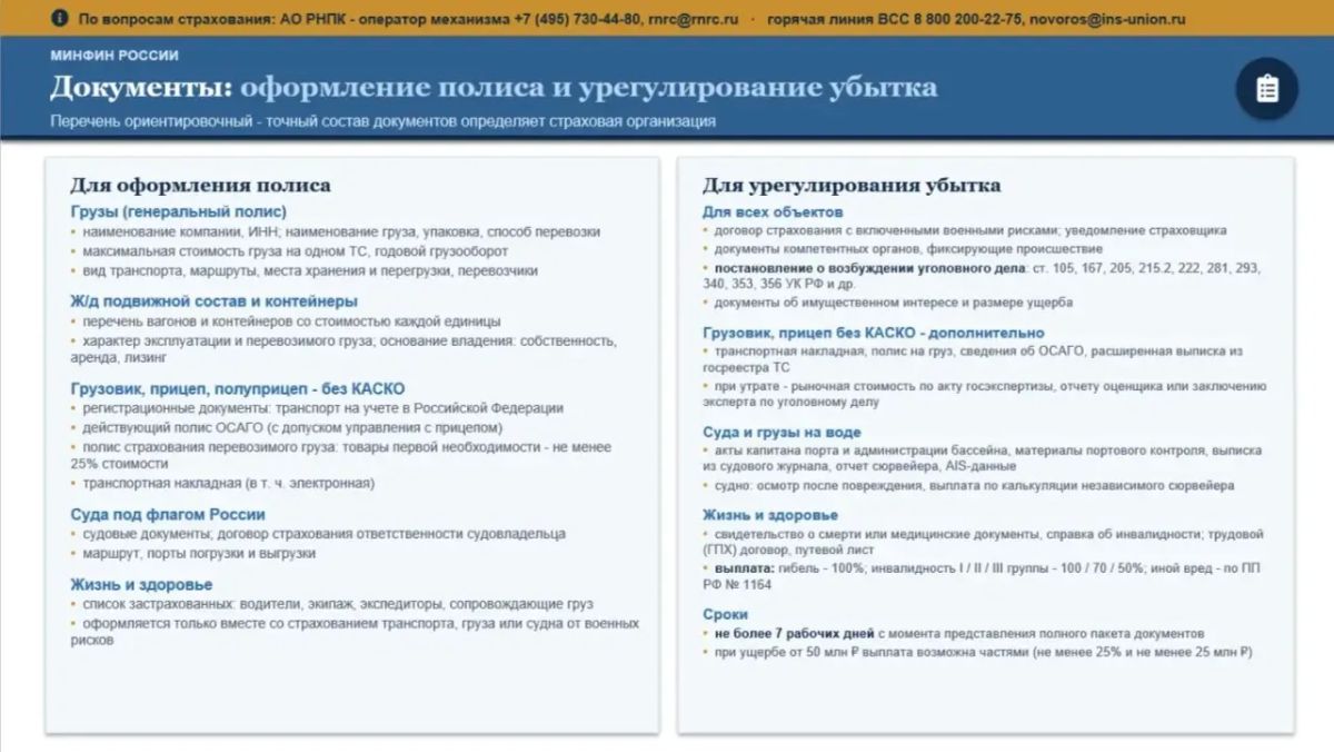 Страхование военных рисков при грузоперевозках Страхование военных рисков при грузоперевозках