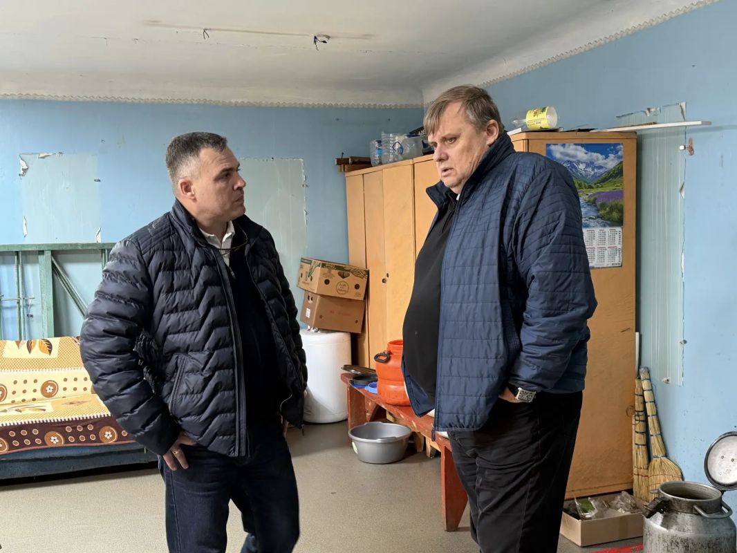 Константин Масников: Проверил пункты временного размещения в Горловке Константин Масников: Проверил пункты временного размещения в Горловке