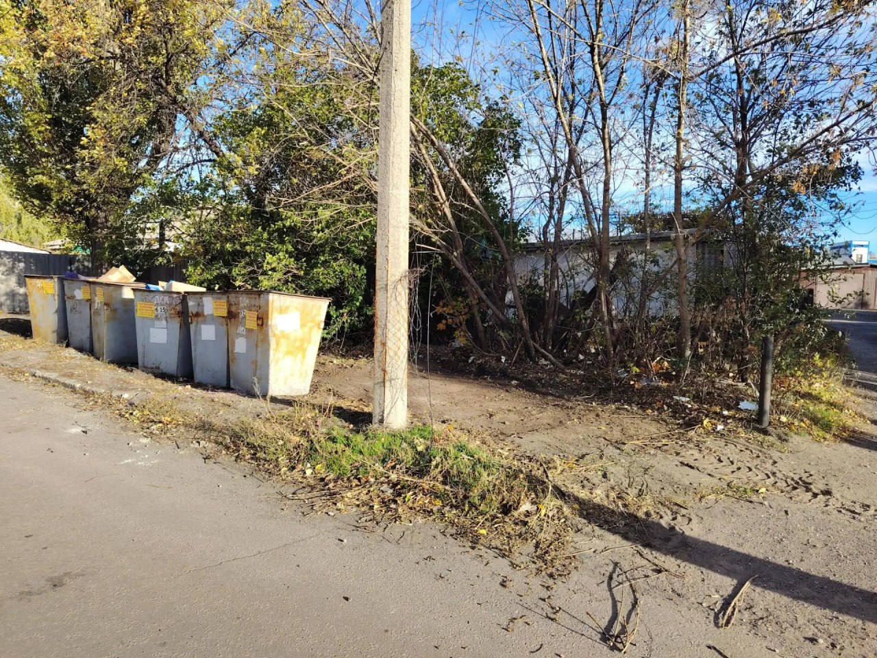 В Шахтерском муниципальном округе ликвидируют очаговые навалы мусора