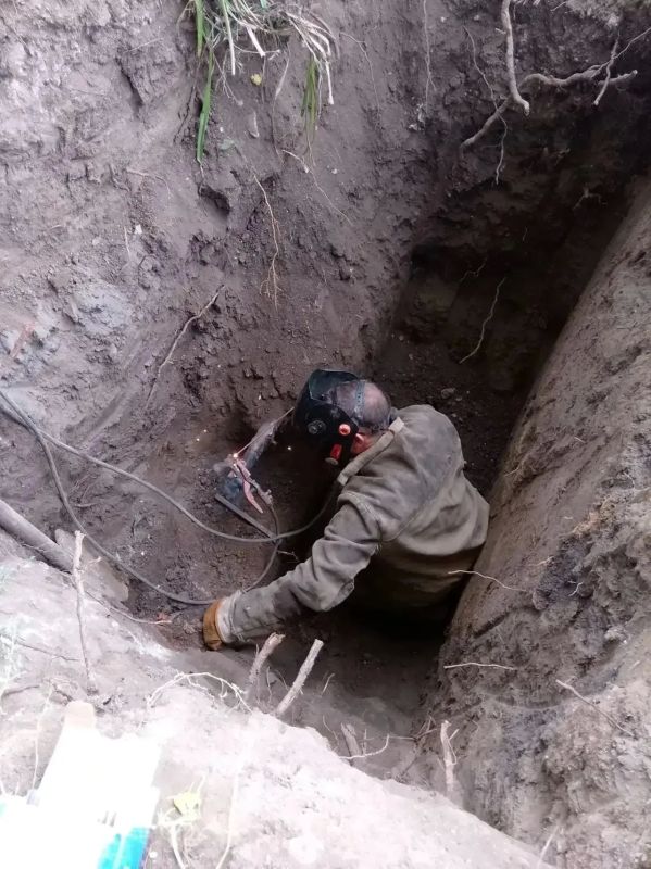 За прошедшую неделю ремонтно-восстановительные бригады Мособлводоканала выполнили 16 мероприятий на сетях водоснабжения и водоотведения на территории Новоазовского муниципального округа За прошедшую неделю ремонтно-восстановительные бригады Мособлводоканала выполнили 16 мероприятий на сетях водоснабжения и водоотведения на территории Новоазовского муниципального округа