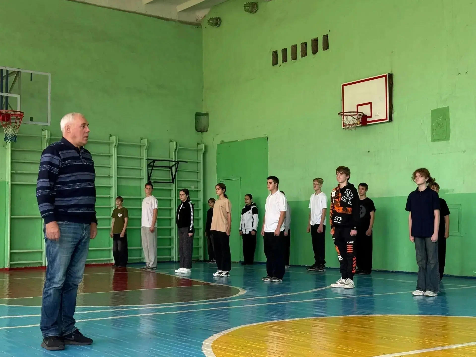 Евгений Поплавский: Провёл особенный мастер-класс для наших юных патриотов в школе №24