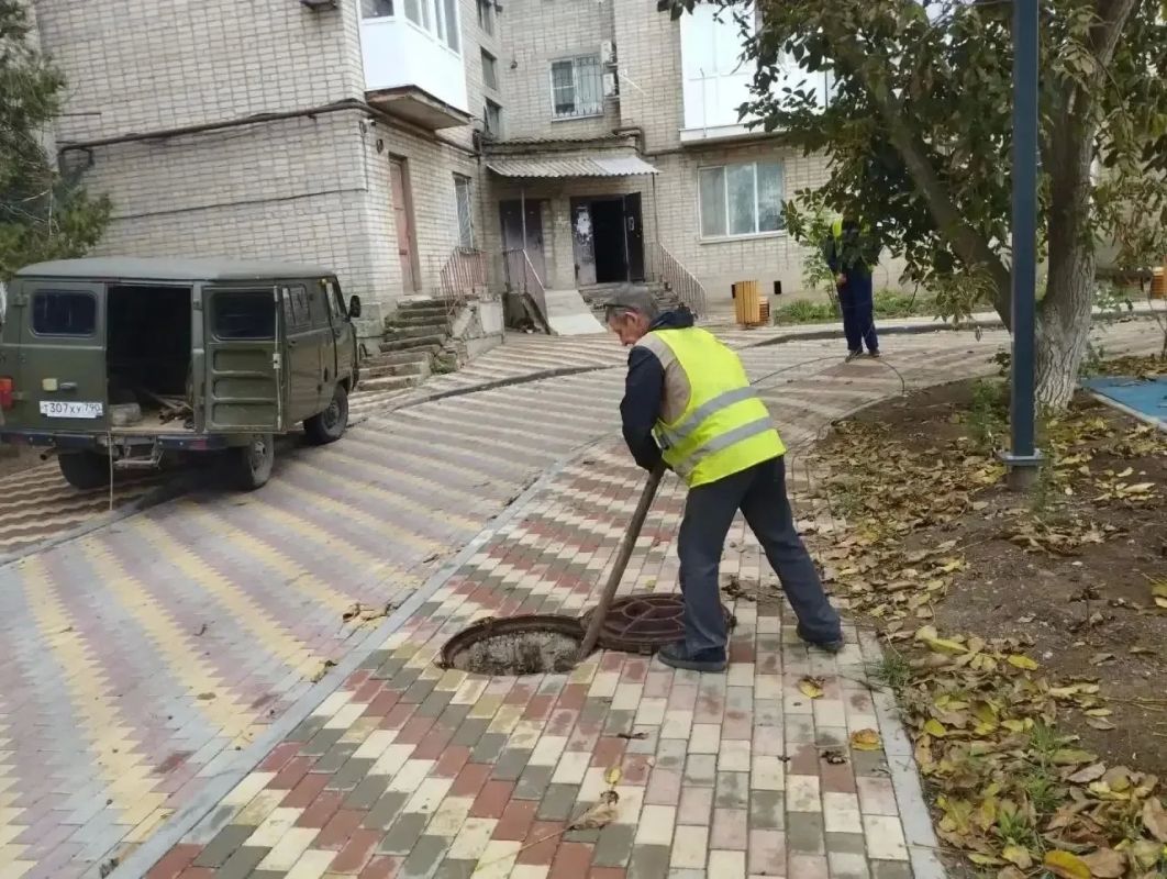 За прошедшую неделю ремонтно-восстановительные бригады Мособлводоканала выполнили 16 мероприятий на сетях водоснабжения и водоотведения на территории Новоазовского муниципального округа За прошедшую неделю ремонтно-восстановительные бригады Мособлводоканала выполнили 16 мероприятий на сетях водоснабжения и водоотведения на территории Новоазовского муниципального округа