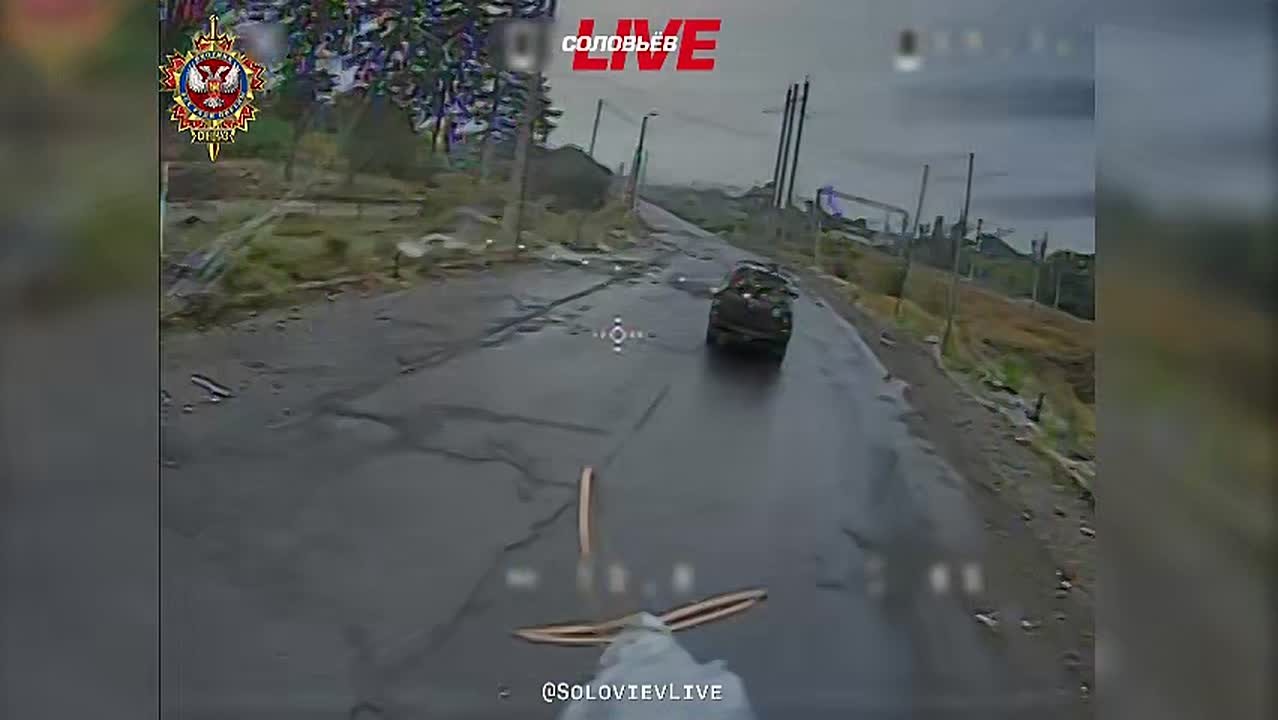 Пикап противника не доехал до места назначения