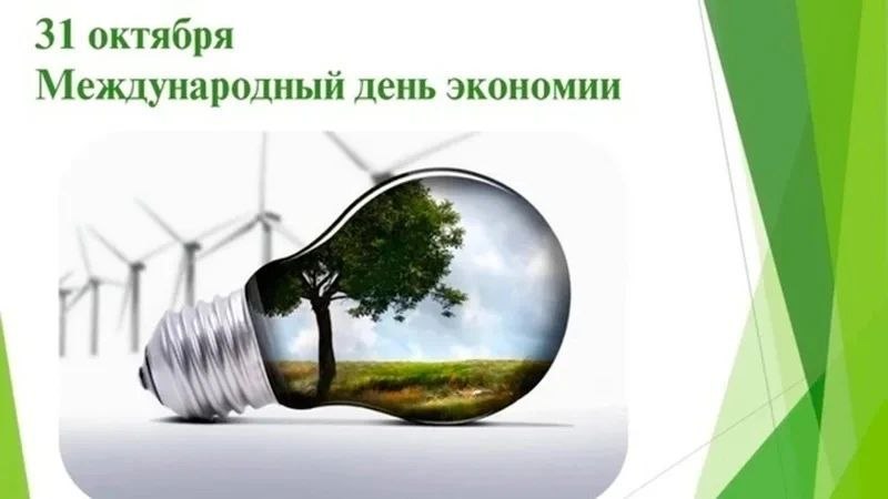 31 октября Международный день экономии: как бережливость помогает природе